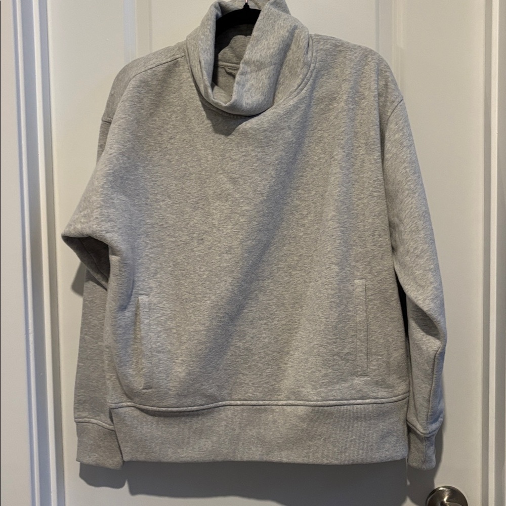Zella Ultracozy Fleece Funnel Neck Top - Picture 6 of 8